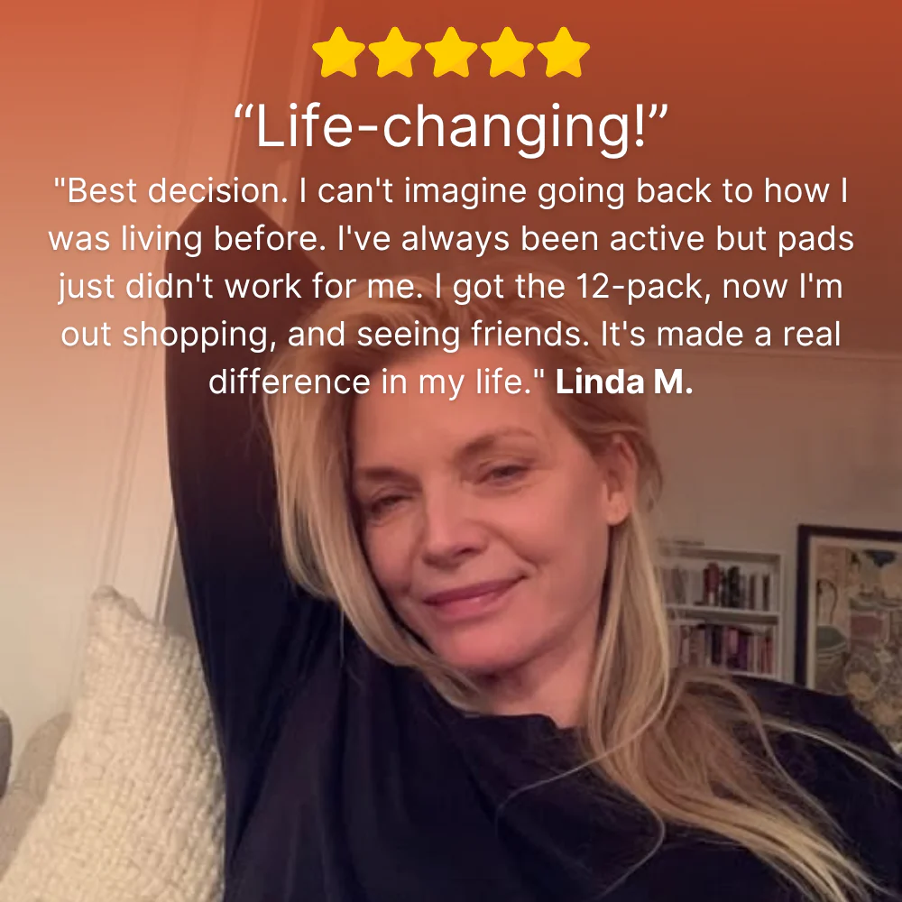 Curvevera 100% Leak-Proof Underwear That Won't Let You Down for Women 60+ (4-Pack) - Image 8