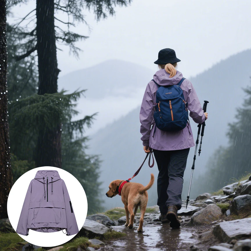 3-in-1 Waterproof Women's Jacket – Rain, Wind & Cold, All Covered - Image 2