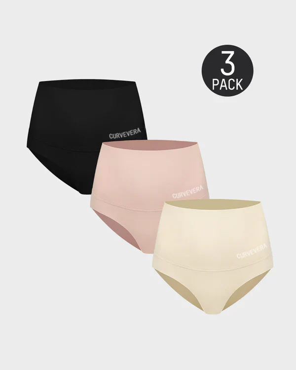 3-Pack High Waisted Tummy Control Briefs - Image 13