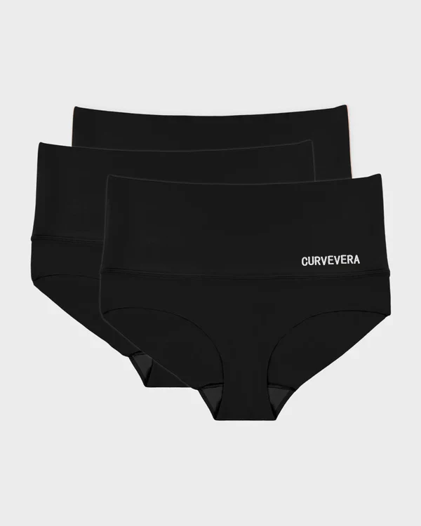 3-Pack High Waisted Tummy Control Briefs - Image 17