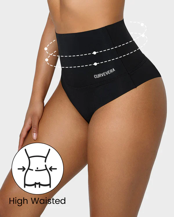 3-Pack High Waisted Tummy Control Briefs - Image 9
