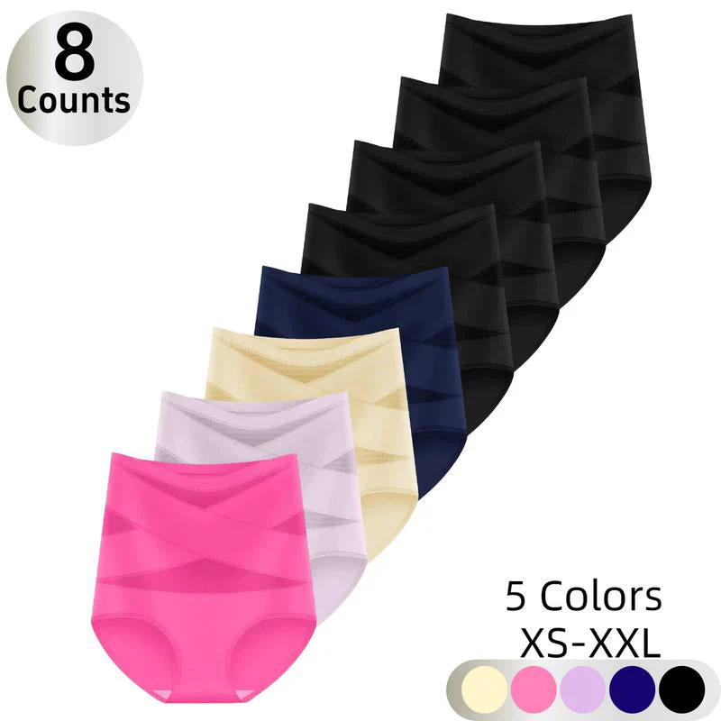 4-Pack/Set High-Waist Shaping Panties - Image 10
