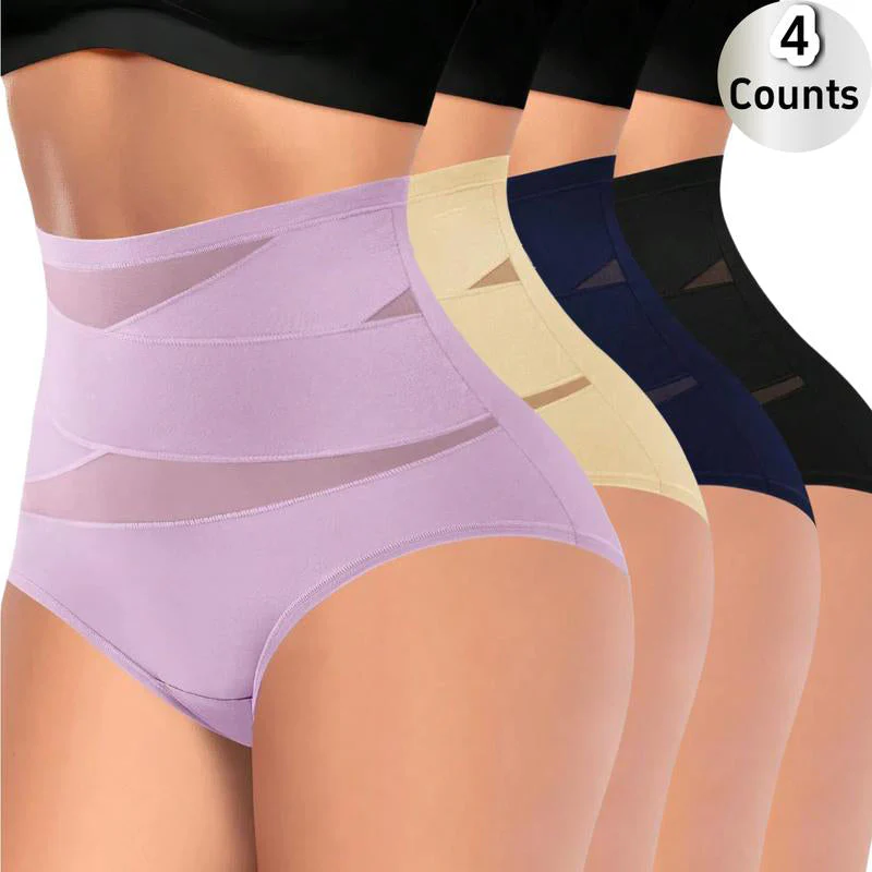 4-Pack/Set High-Waist Shaping Panties - Image 17