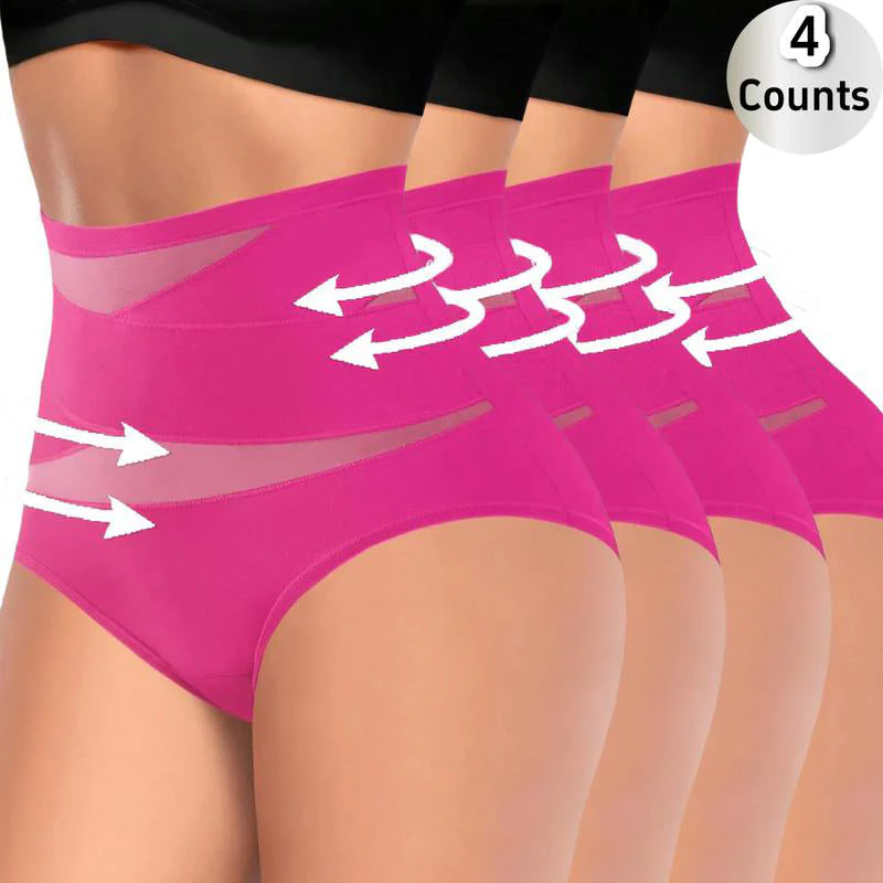 4-Pack/Set High-Waist Shaping Panties - Image 3