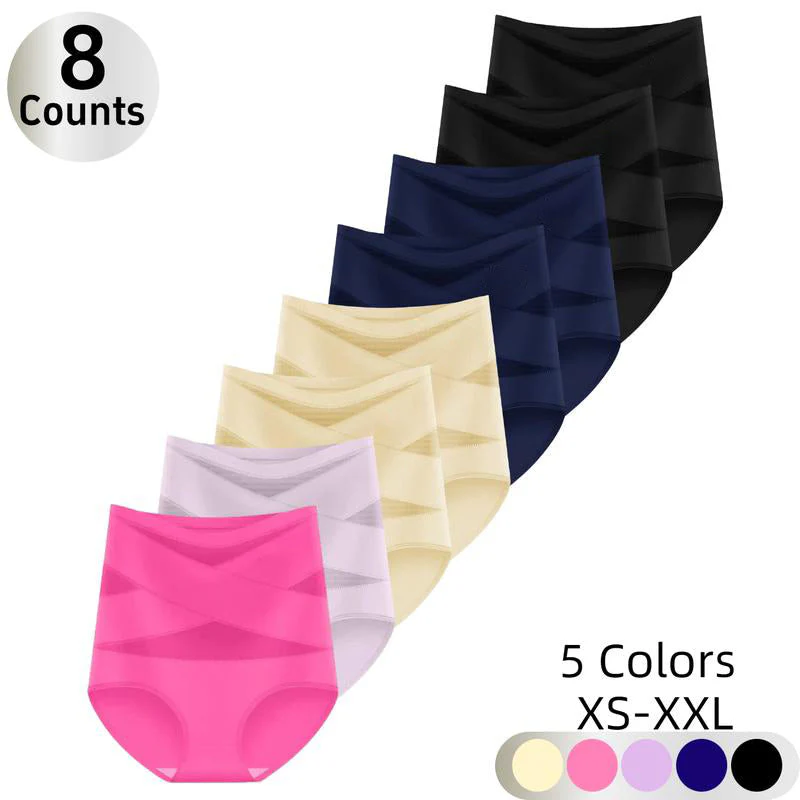 4-Pack/Set High-Waist Shaping Panties - Image 6