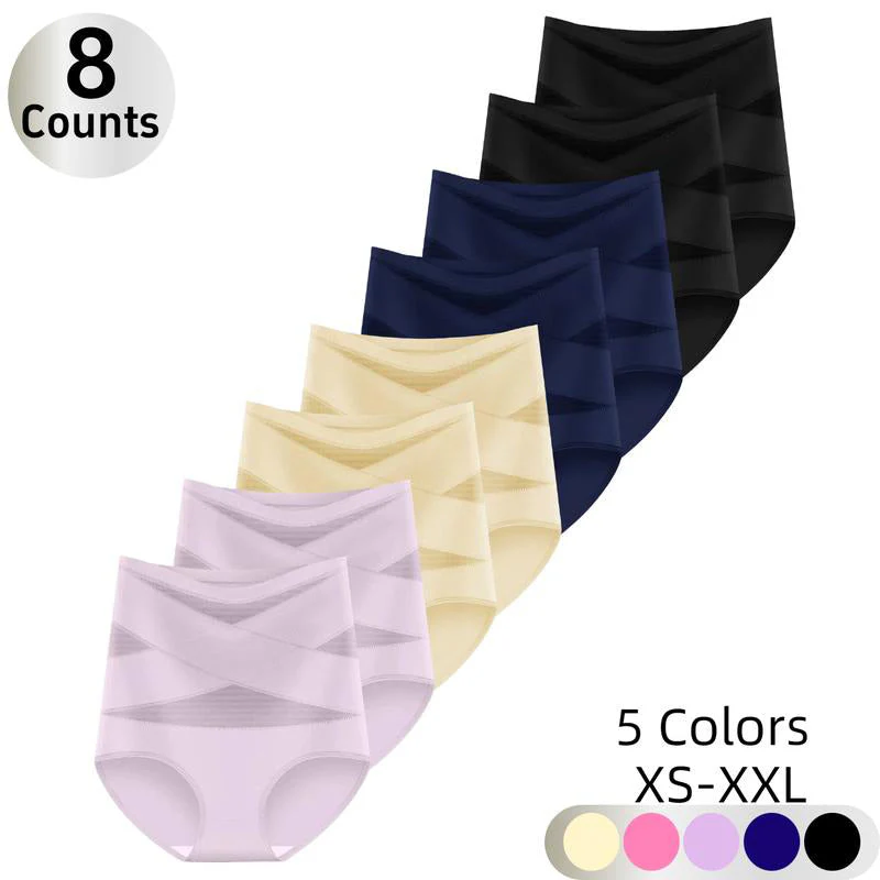 4-Pack/Set High-Waist Shaping Panties - Image 7