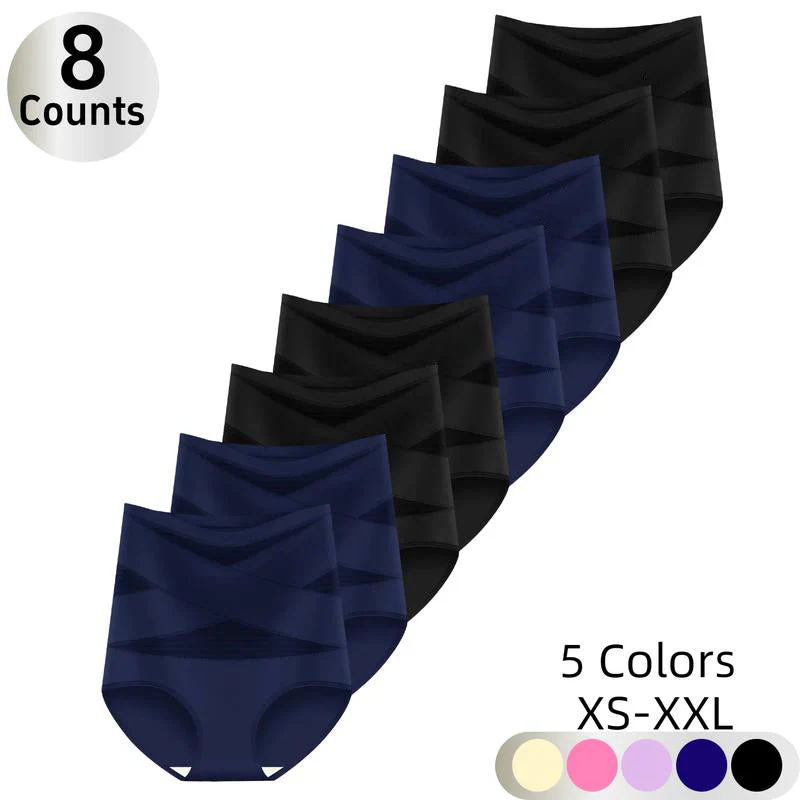 4-Pack/Set High-Waist Shaping Panties - Image 8