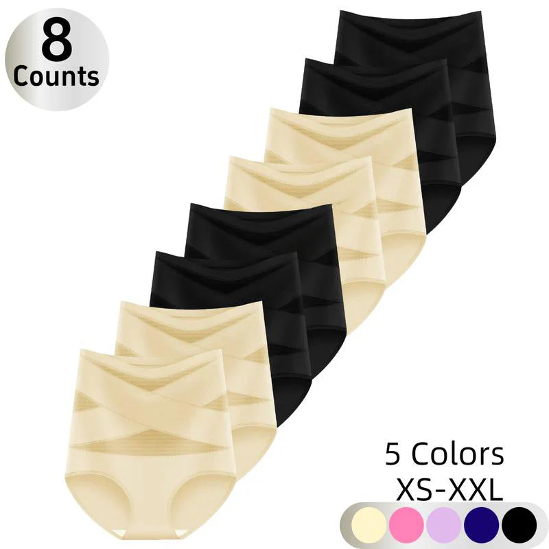 4-Pack/Set High-Waist Shaping Panties - Image 9