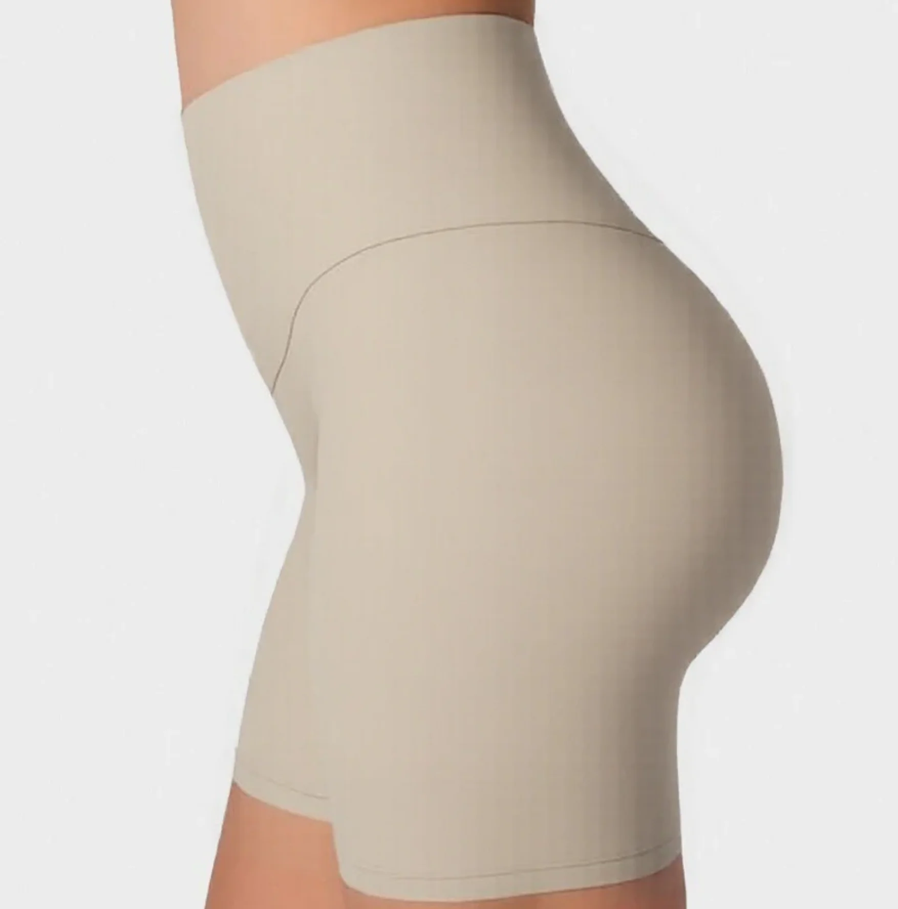 Lightweight Slimming High-Waist Tummy Control Shaper Shorts - Image 10