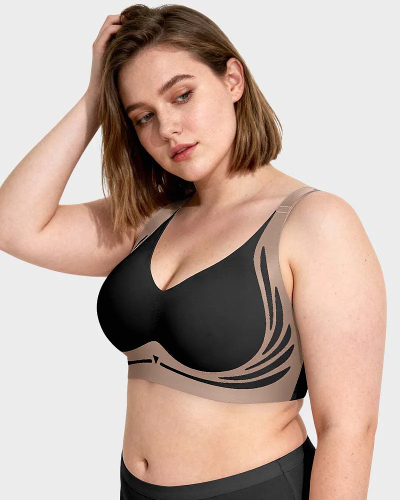 Anti-Sagging Support Shockproof Sports Fixed Cup Bra For Women - Image 3