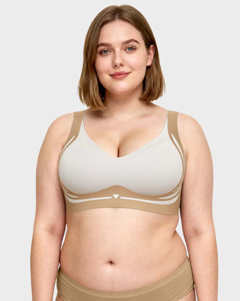 Anti-Sagging Support Shockproof Sports Fixed Cup Bra For Women - Image 5