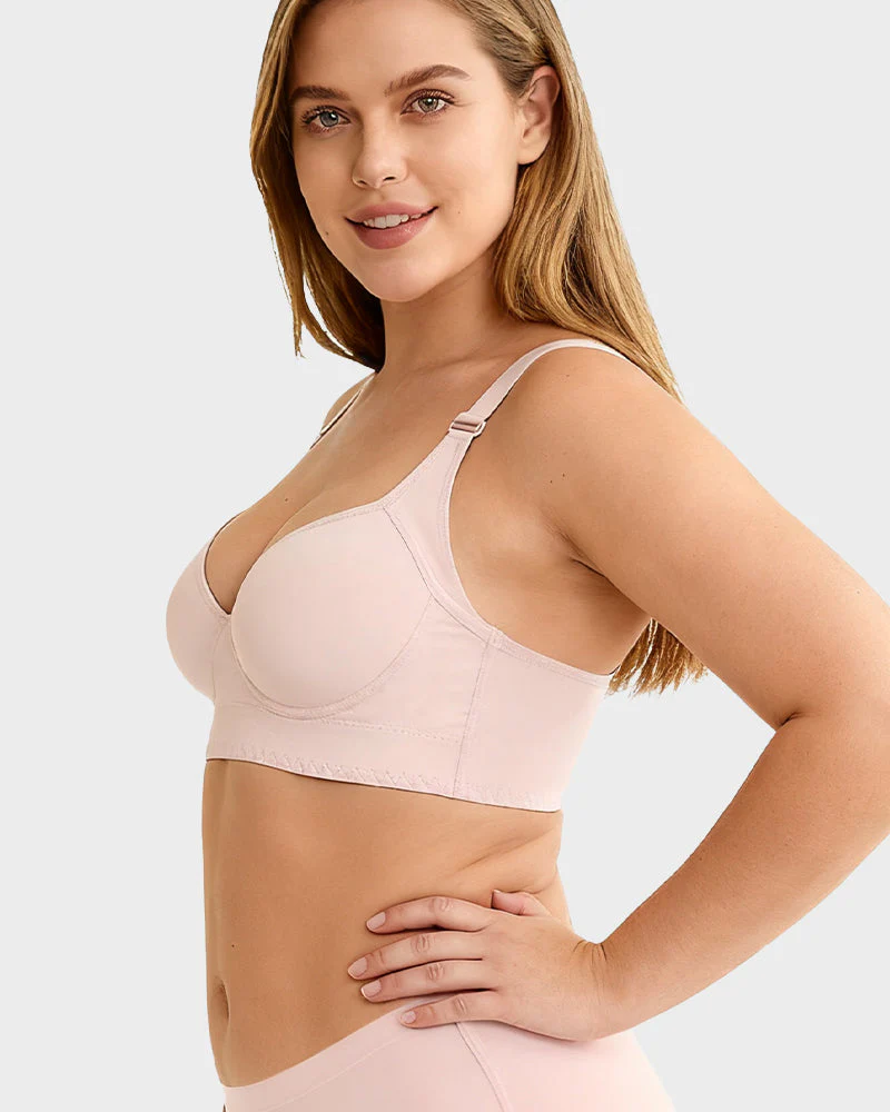 Full-Coverage Smooth Back Bra - Image 14