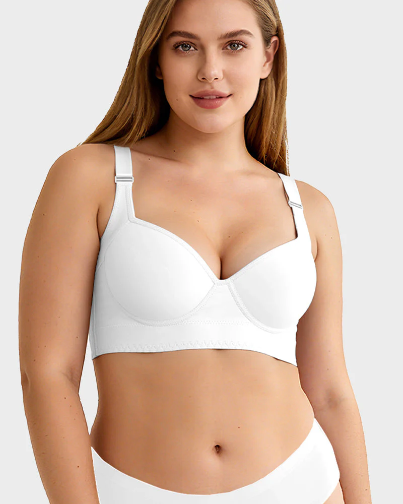 Full-Coverage Smooth Back Bra - Image 15