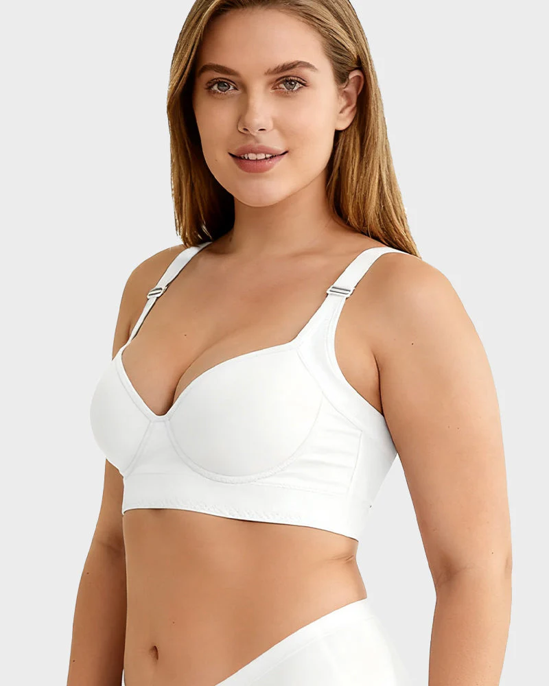 Full-Coverage Smooth Back Bra - Image 18
