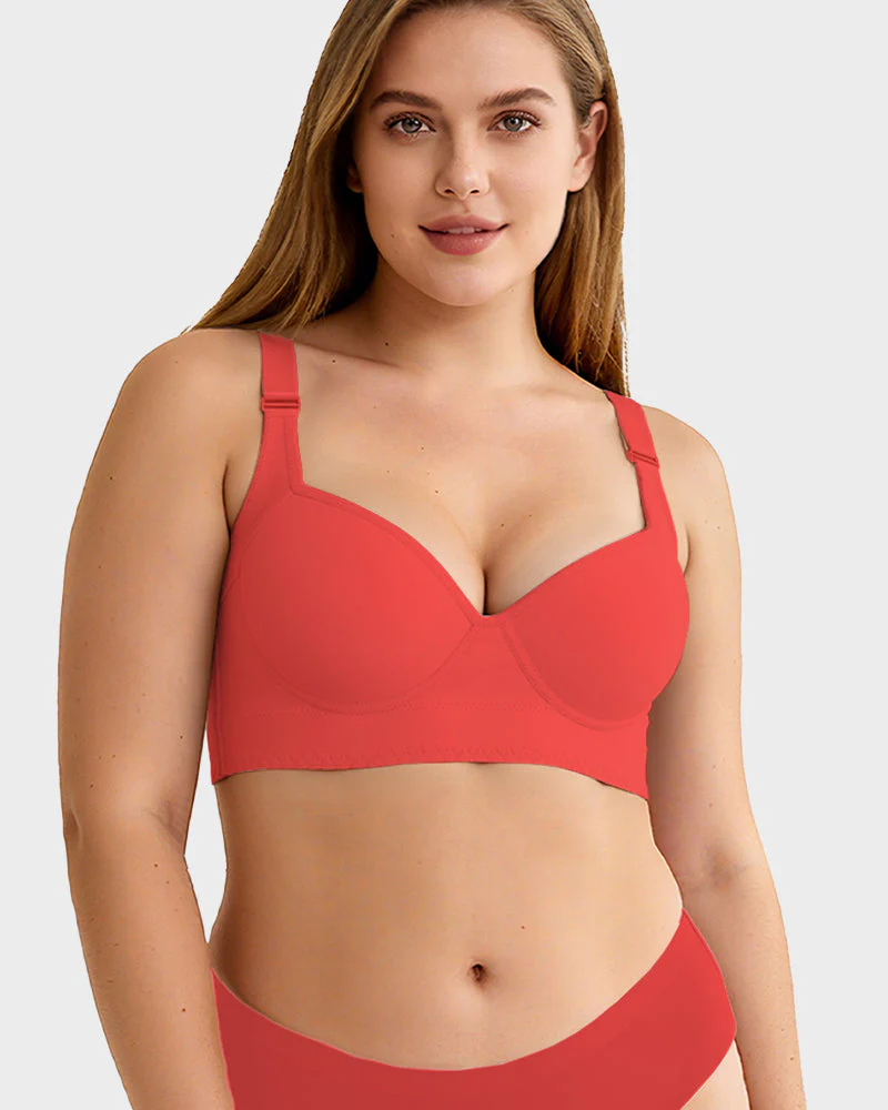Full-Coverage Smooth Back Bra - Image 20