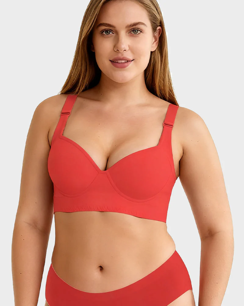 Full-Coverage Smooth Back Bra - Image 21