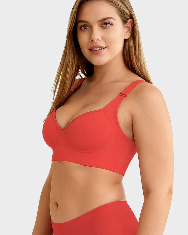 Full-Coverage Smooth Back Bra - Image 22