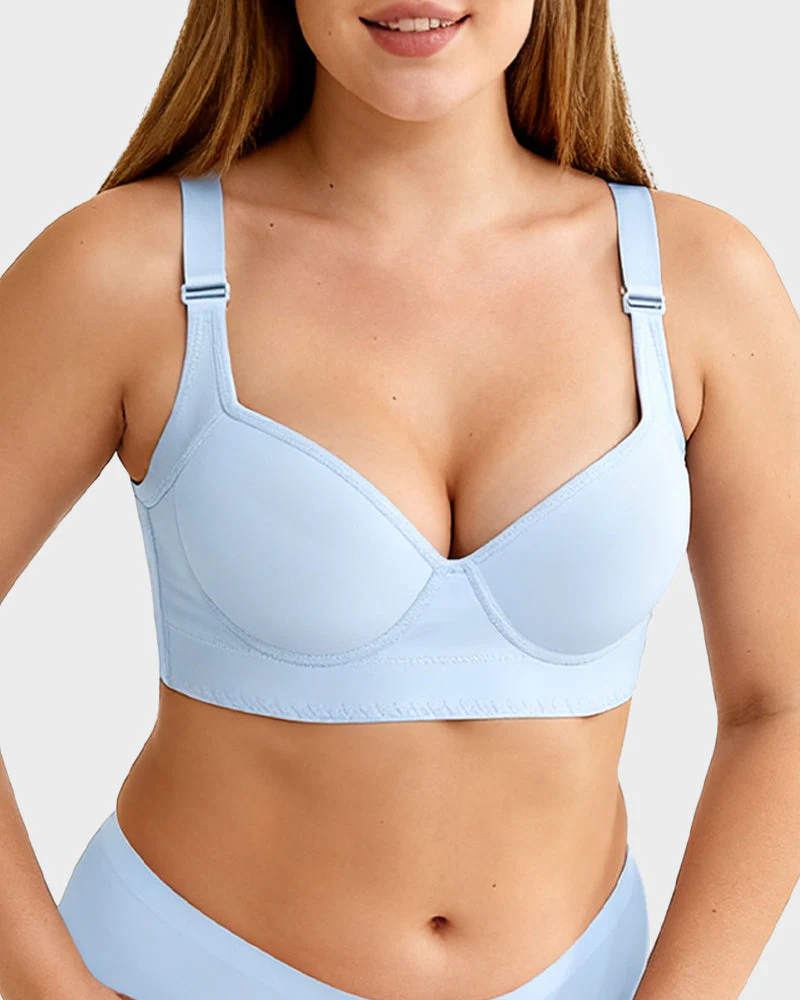 Full-Coverage Smooth Back Bra - Image 9