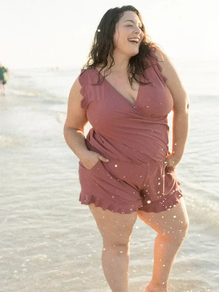 Swim Romper Built-in Bra - Image 6