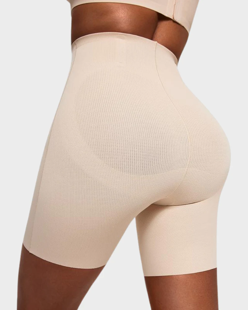 Cooling High-Waist Sculpting Shapewear Shorts - Image 6