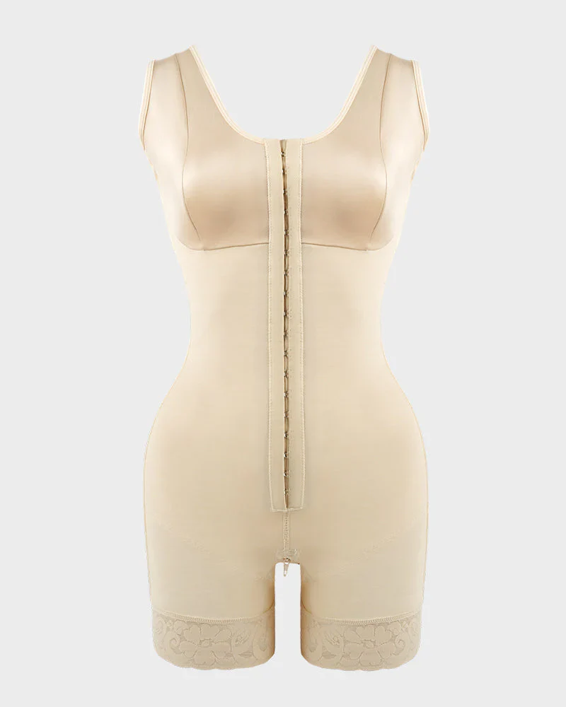 Extra Plus Size Shaper Bodysuit Tummy Control Shapewear With Bra - Image 14