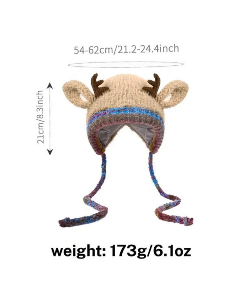 Original Design Festive Christmas Antler Hat - Image 10