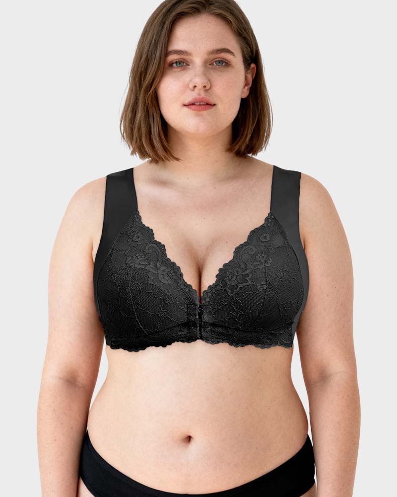 Front Closure '5D' Shaping  Wireless Bra - Image 3