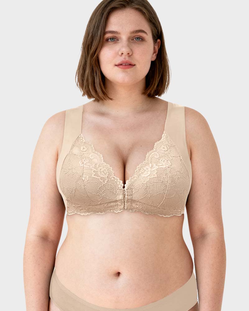 Front Closure '5D' Shaping  Wireless Bra - Image 9