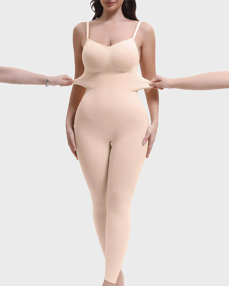 Full Body Shaper High Waisted Tummy Control Bodysuit - Image 6