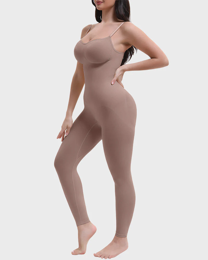 Full Body Shaper High Waisted Tummy Control Bodysuit - Image 9