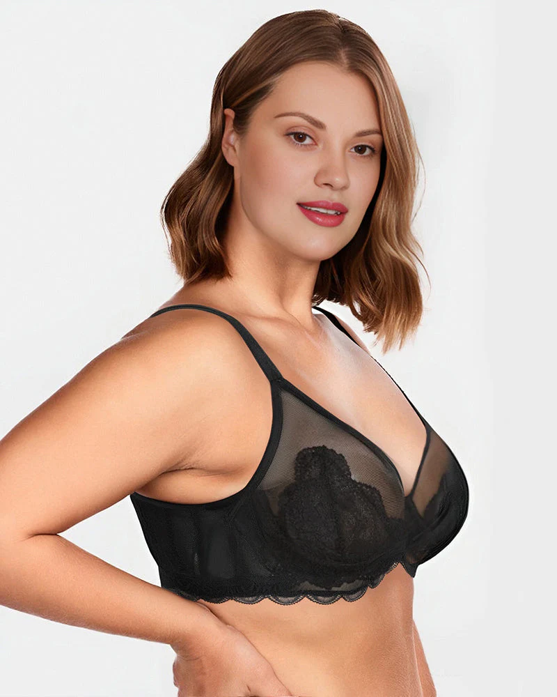 Lace Comfort Support Bra - Image 2