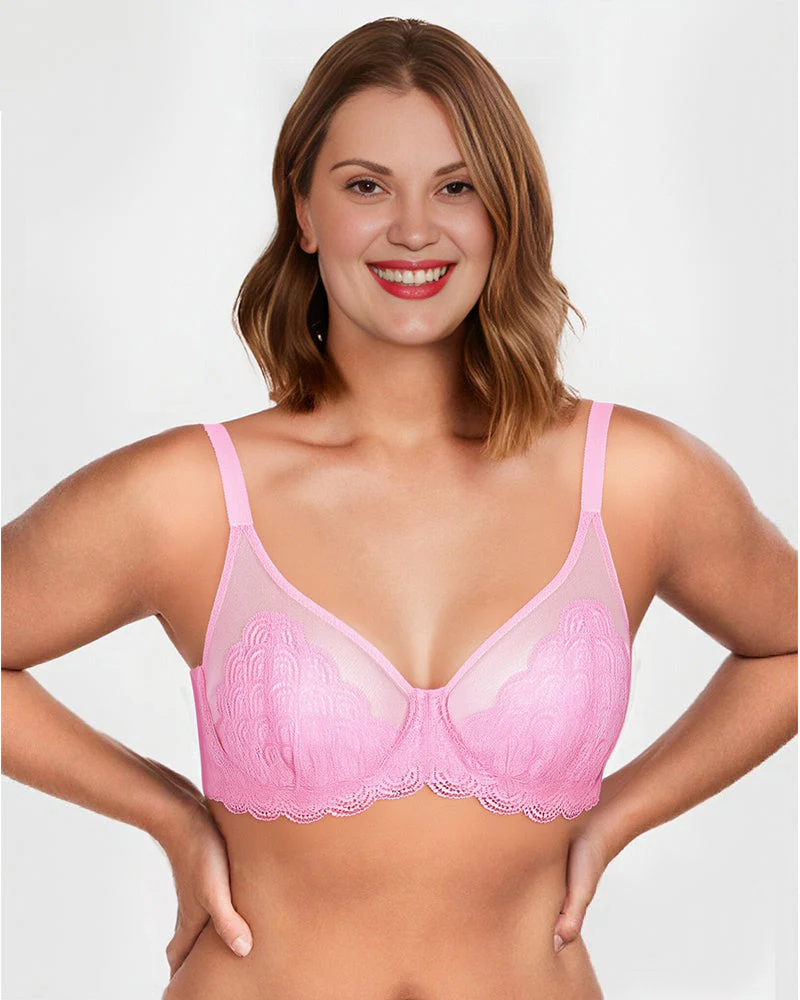 Lace Comfort Support Bra - Image 5