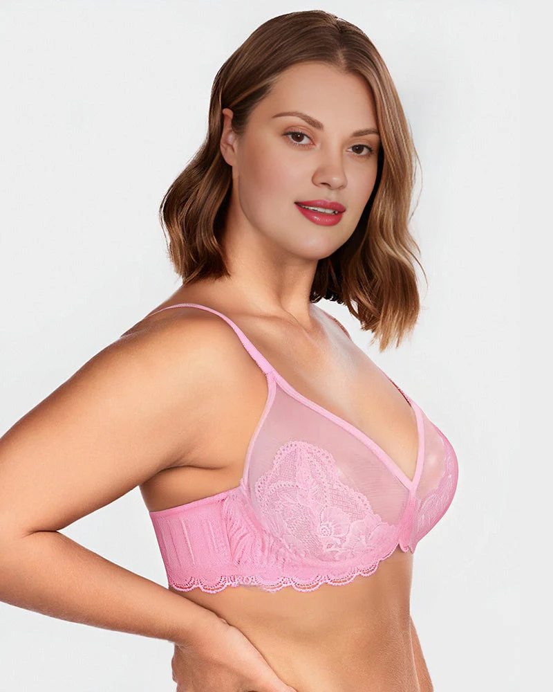 Lace Comfort Support Bra - Image 6