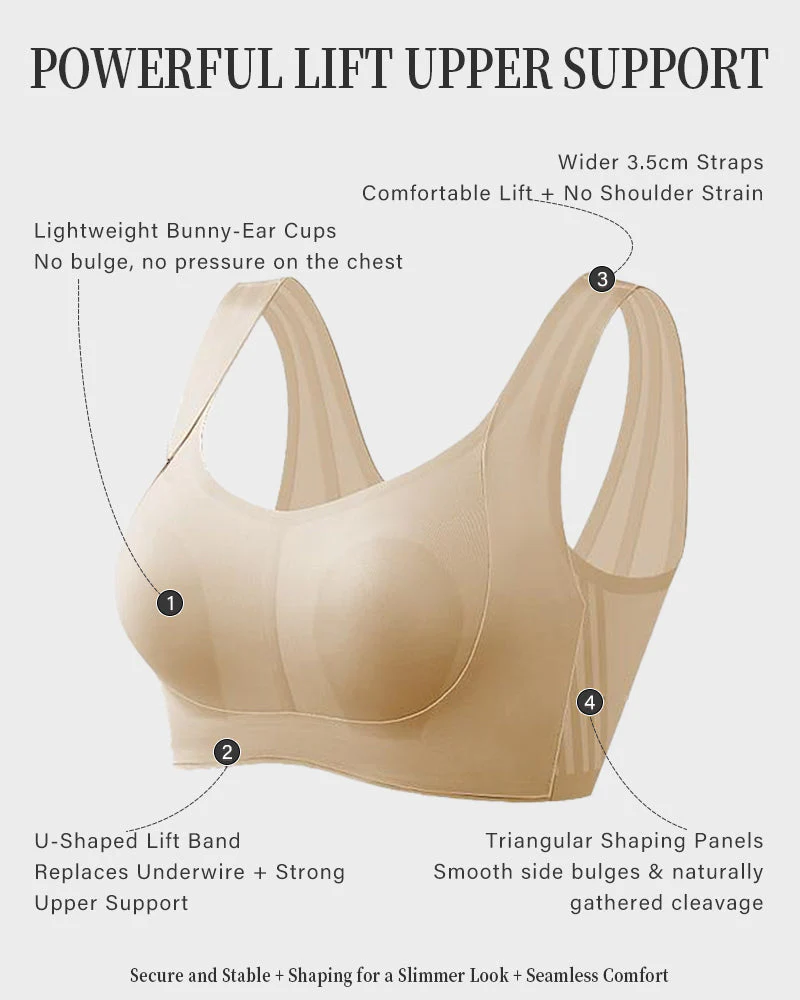 Full Support Wireless Push-Up Minimizer Bra - Image 6