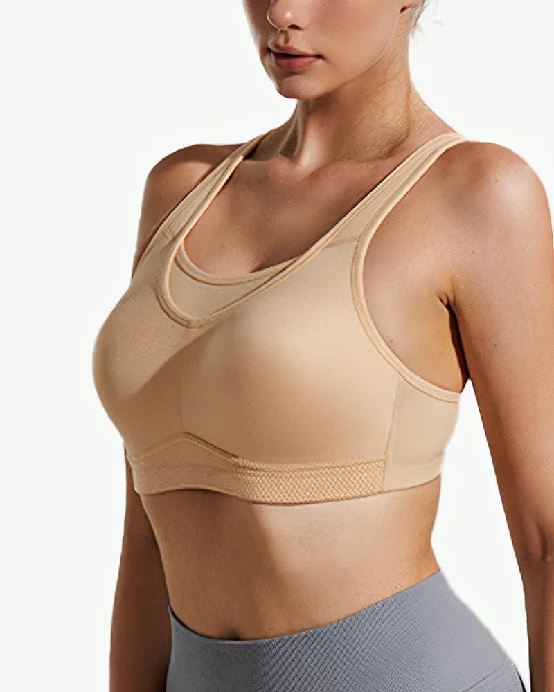 High Impact Sports Bra Plus Size Wirefree Bounce Control - Image 10