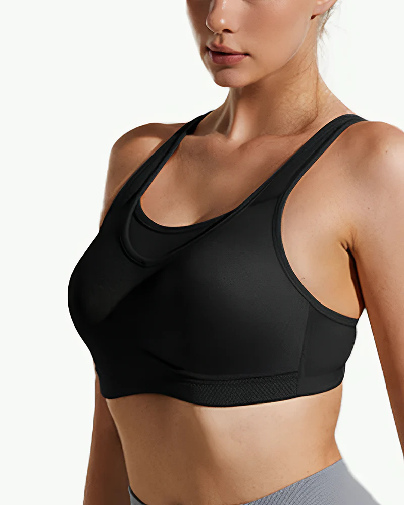 High Impact Sports Bra Plus Size Wirefree Bounce Control - Image 3