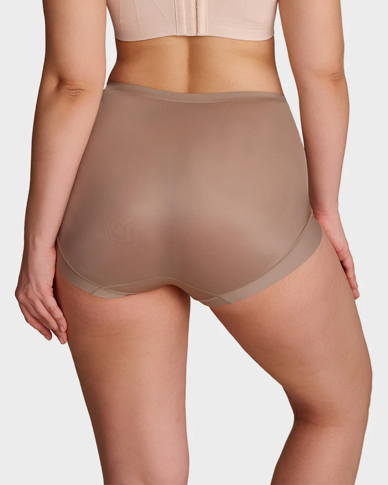 High-Waist Cross Compression Shaping Panties (6 Pack) - Image 12