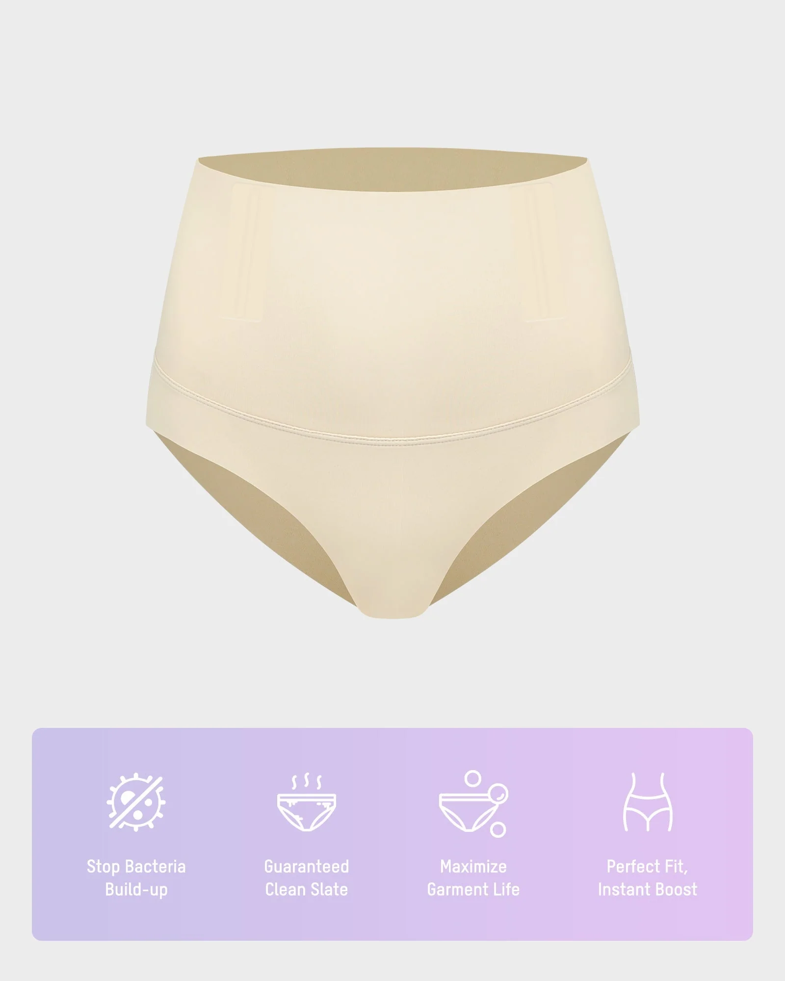 High Waist Seamless Tummy Control Panties (5 Pack) - Image 7