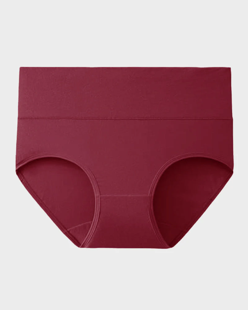 High-Waisted Full Coverage Cotton Briefs(4 pack) - Image 22