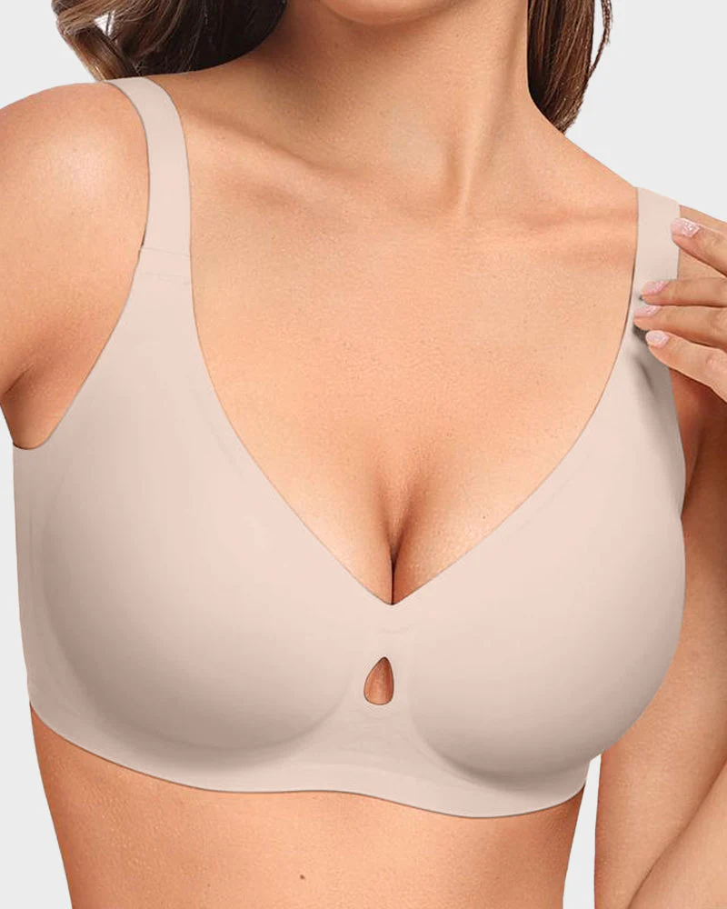 Invisible Jelly Lift Bra with Breathable Water Drop Hollow - Image 2