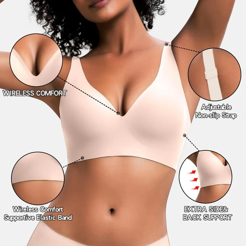 Comfort Fit Seamless Wireless Bra - Image 3