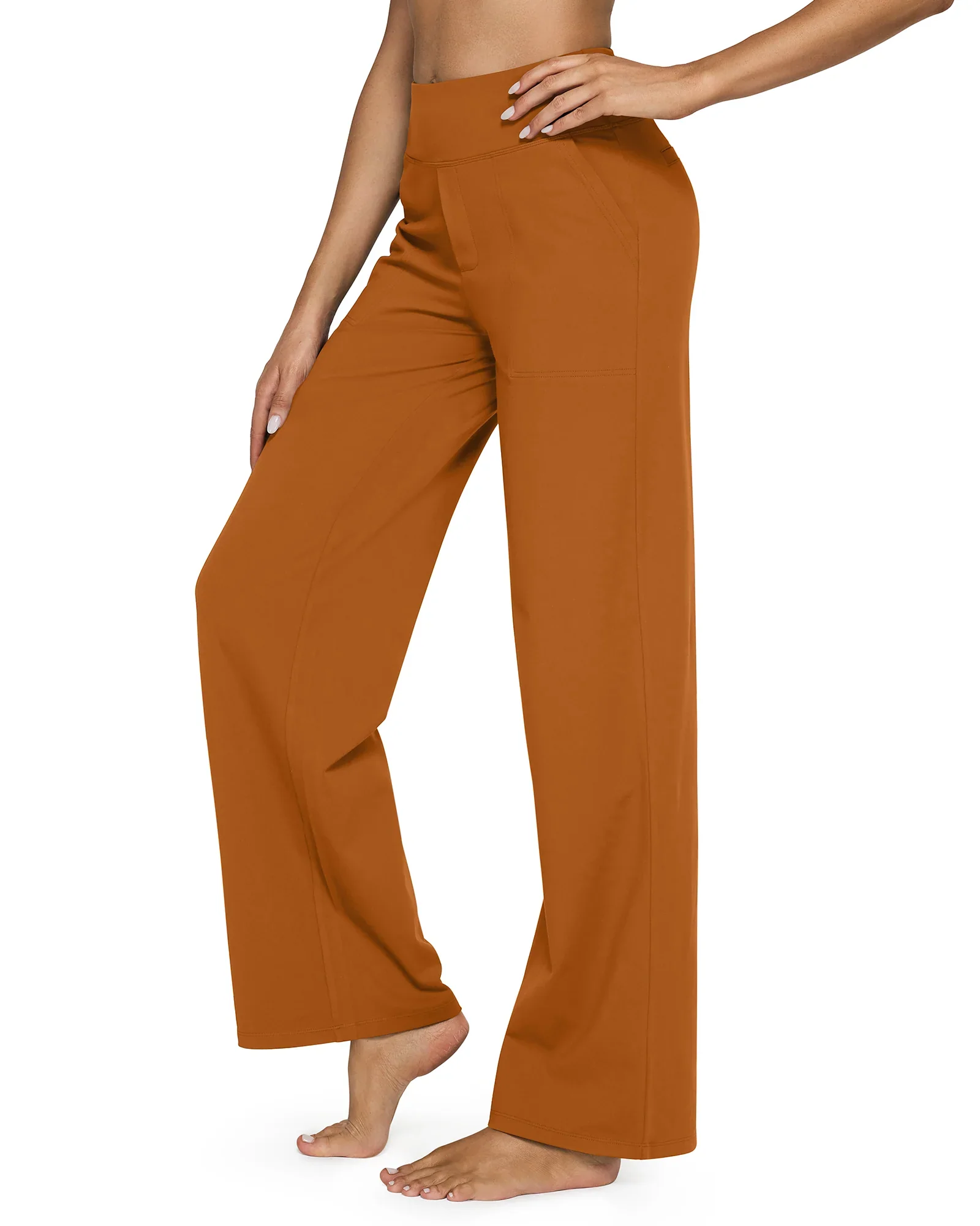 Loose High-Waist Business Casual Pants Yoga Pants - Image 12