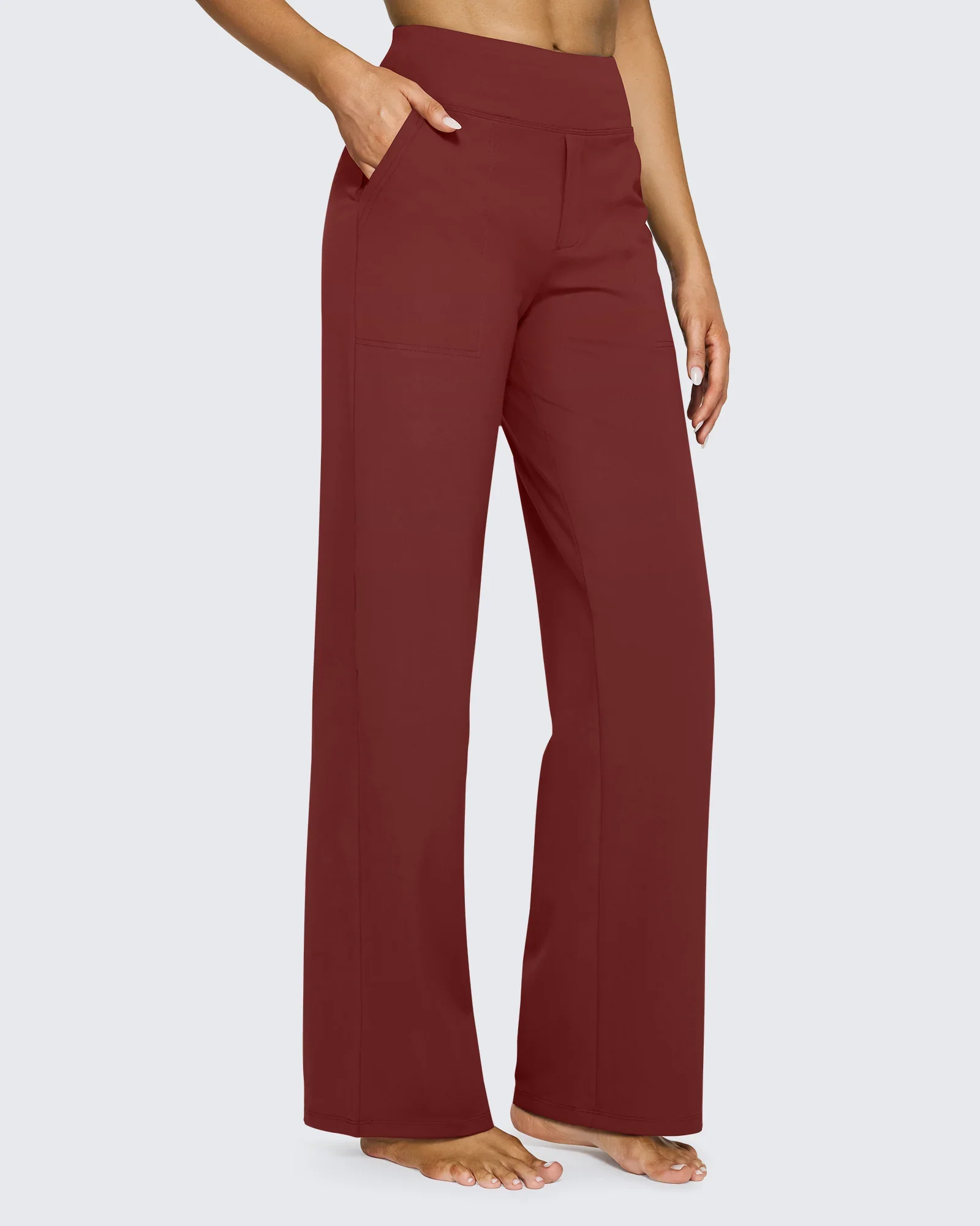 Loose High-Waist Business Casual Pants Yoga Pants - Image 17