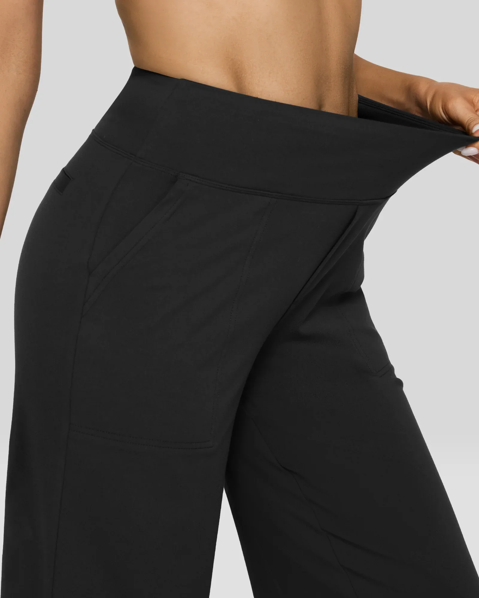Loose High-Waist Business Casual Pants Yoga Pants - Image 2