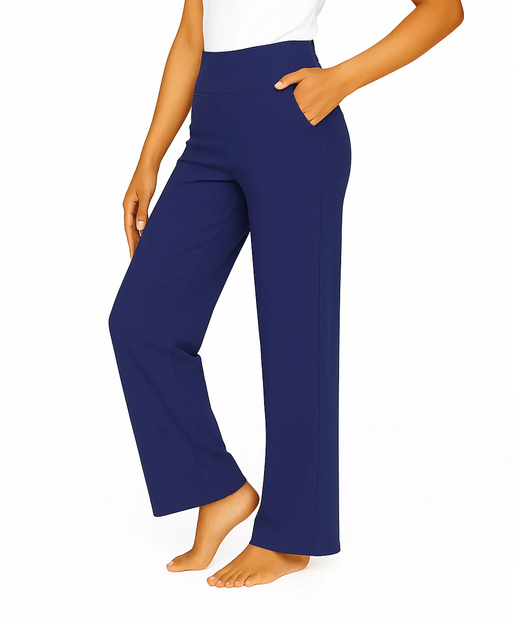 Loose High-Waist Business Casual Pants Yoga Pants - Image 20