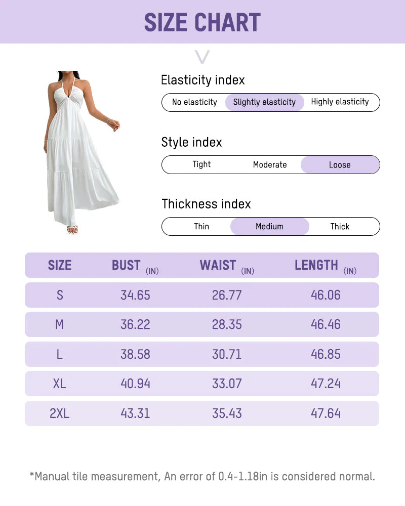 Minimalist Sleeveless Open-Back Halter Maxi Dress - Image 7