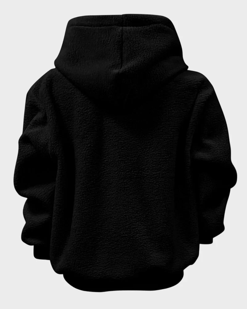 Women's Pet Pocket Hoodie Oversized Plush Carrier Pullover - Image 8