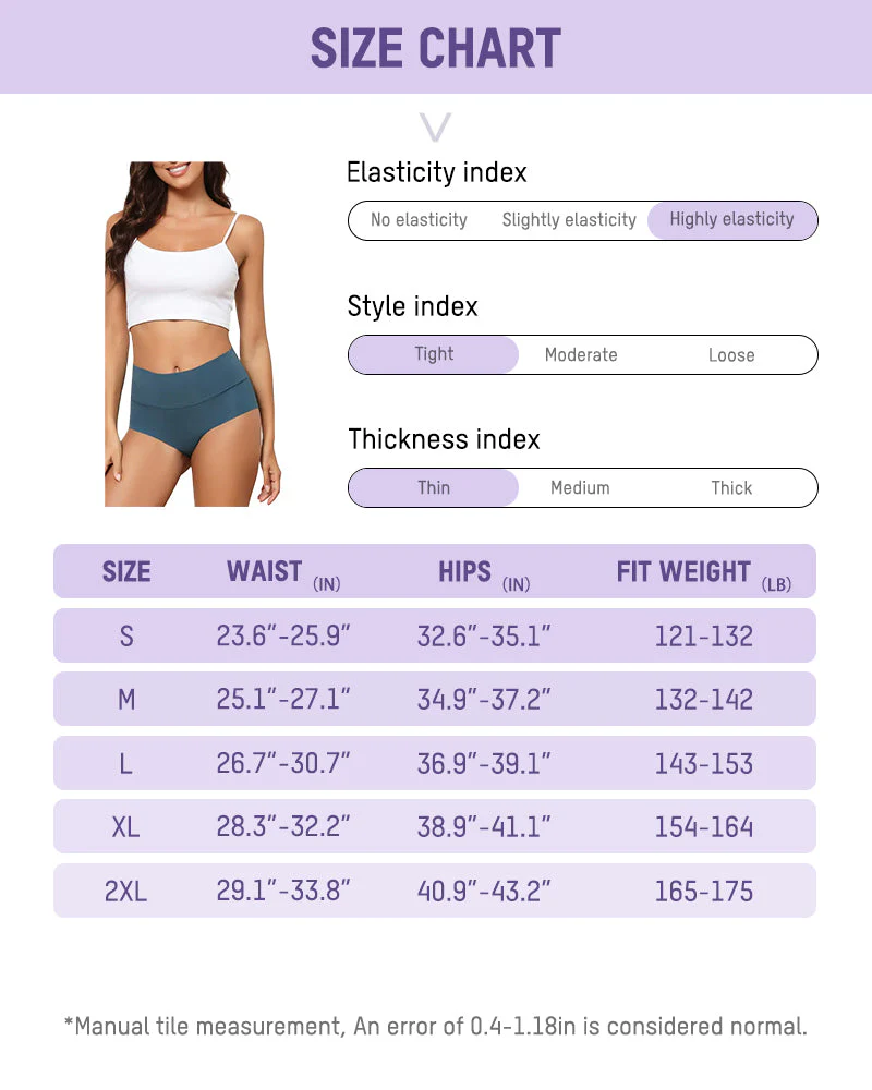 Seamless High-Waist No Show Comfort Panties (6 Pack) - Image 9