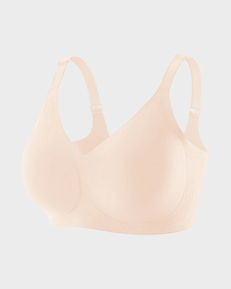 Seamless Soft Comfort Jelly Strip Wireless Bra - Image 15