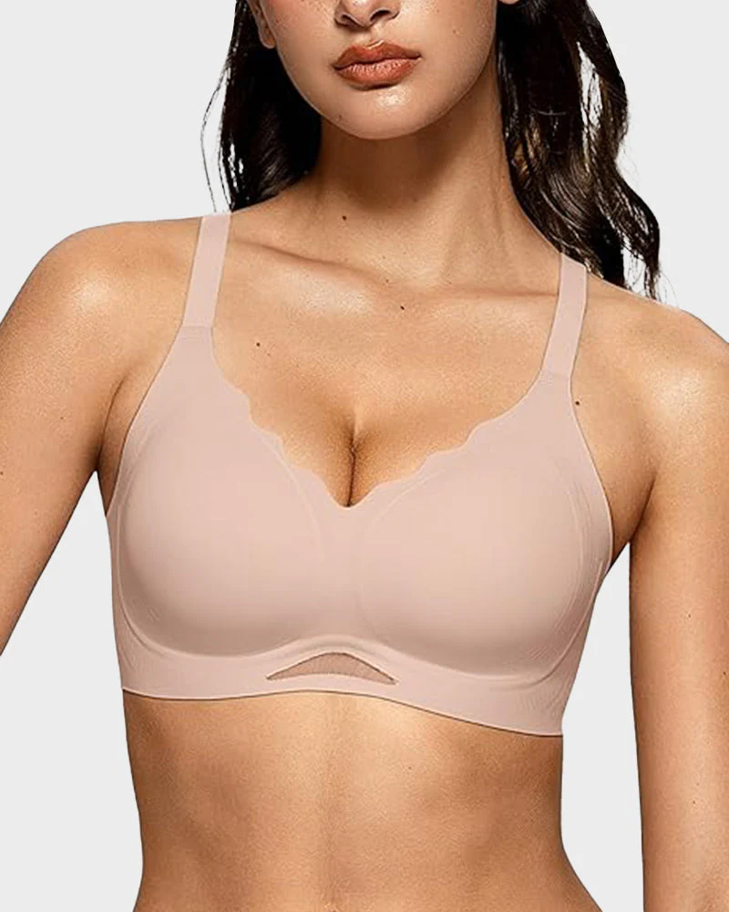 Seamless Soft Comfort Wireless Mesh Bra - Image 5